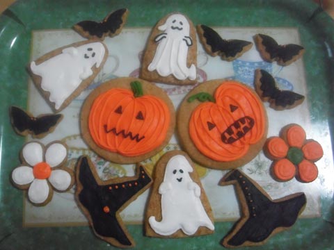ハロウィーンのデコクッキー